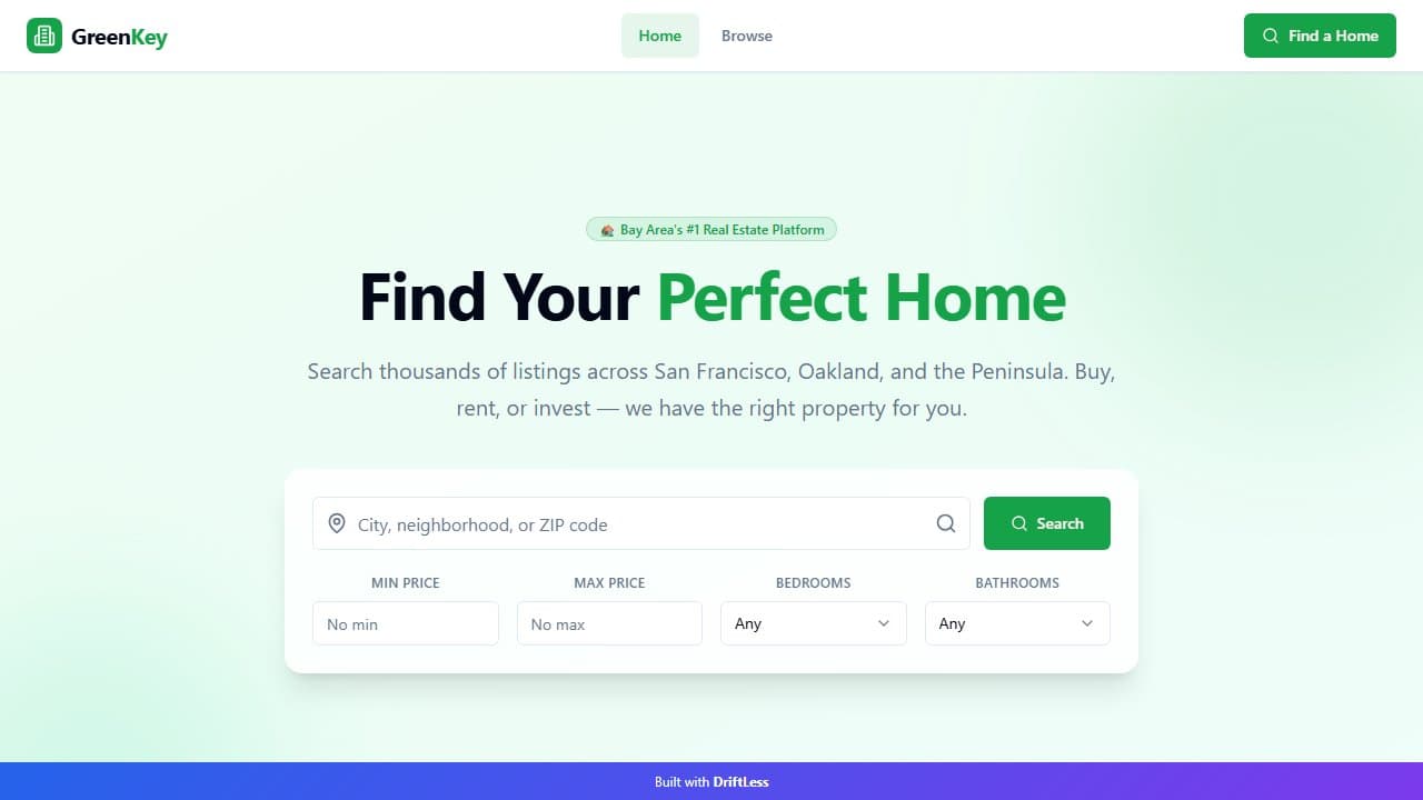 HomeScout Listings template preview