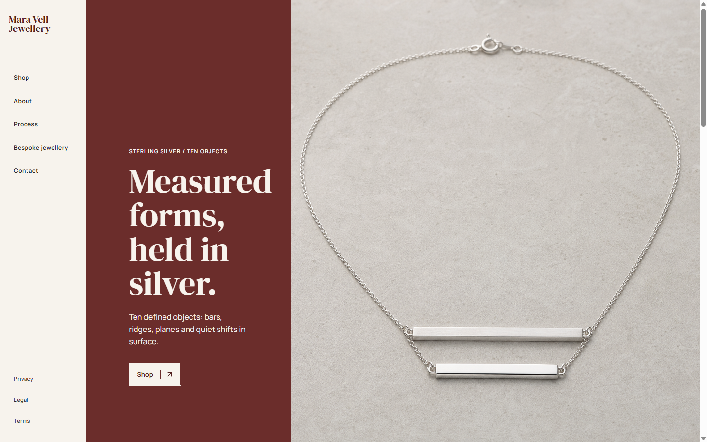 Mara Vell Jewellery — Tienda de joyería