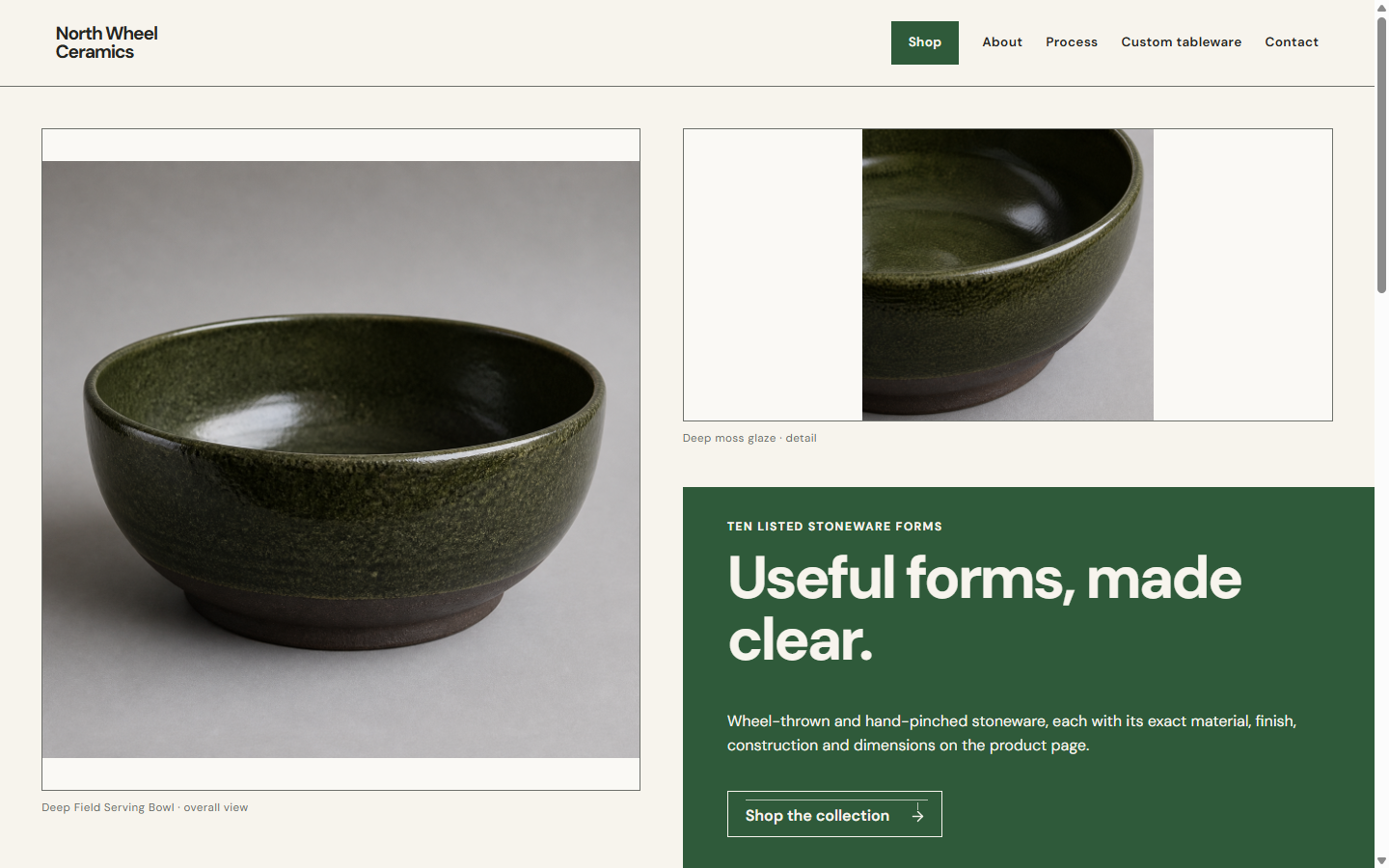 North Wheel Ceramics — Boutique de céramique