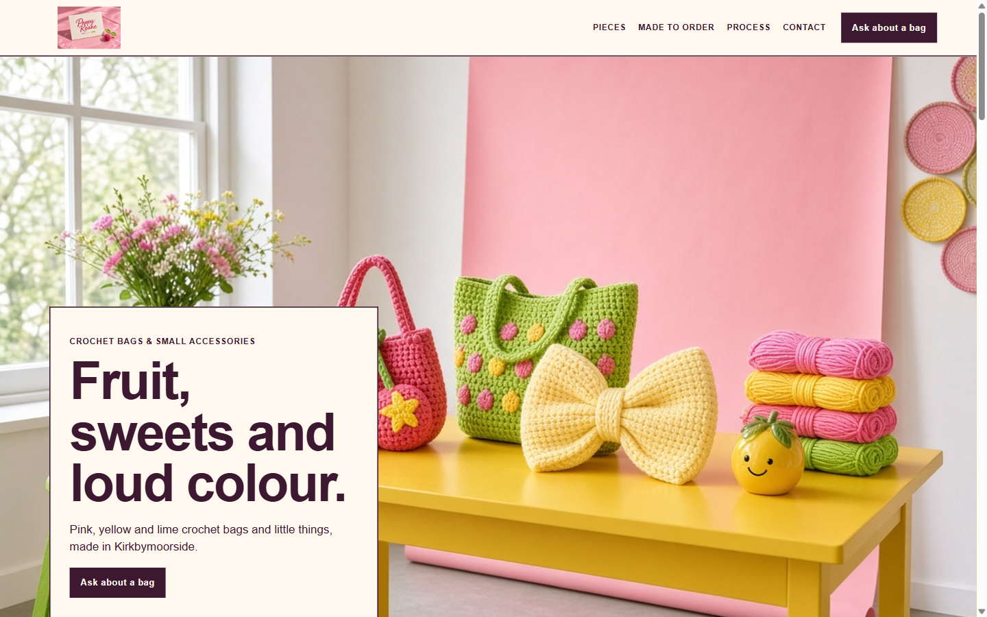 Poppy Keane — Bolsos y accesorios de ganchillo